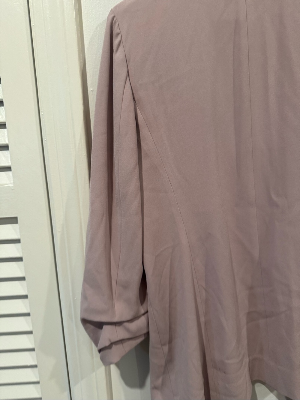 Aritzia Babaton Power Blazer blush size 8 - Picture 10 of 13